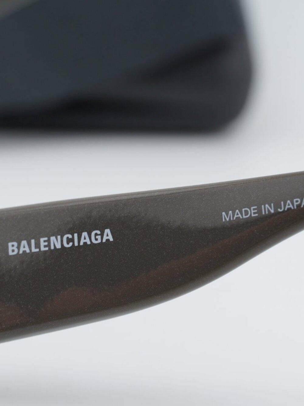 Balenciaga BB0157S 008 Geometric Sport Sunglasses - Grey / Grey - Picture 4 of 11